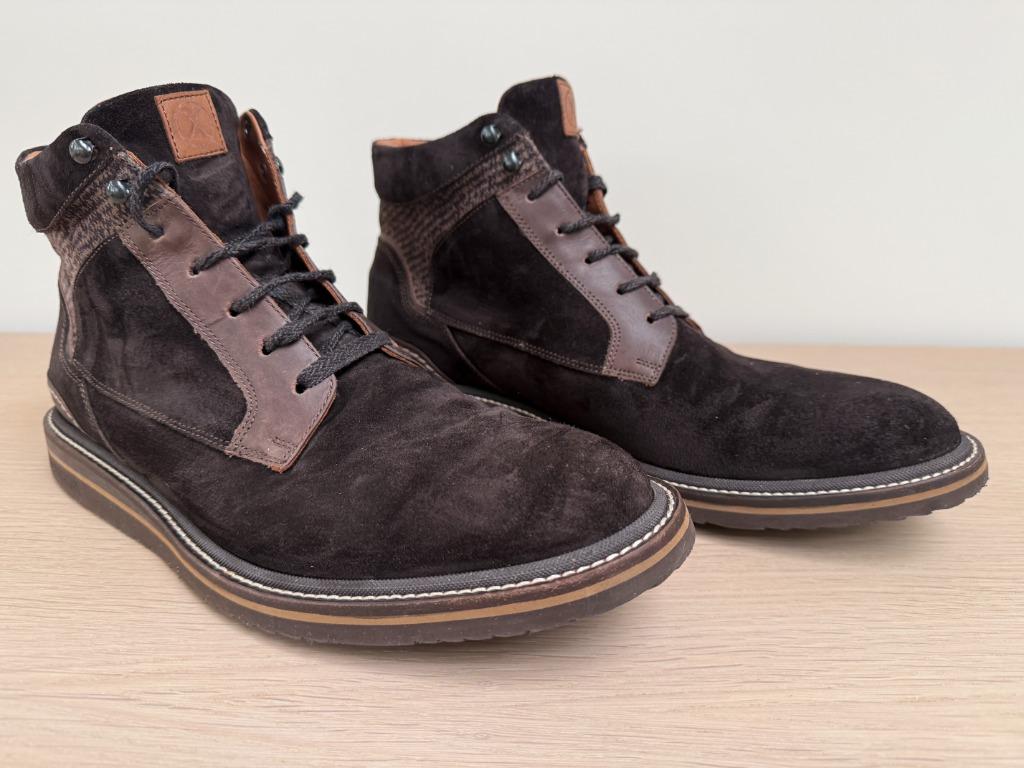 Hoge herenschoenen Ambiorix bruin (maat 44), Ambiorix, Bottes, Enlèvement ou Envoi, Comme neuf
