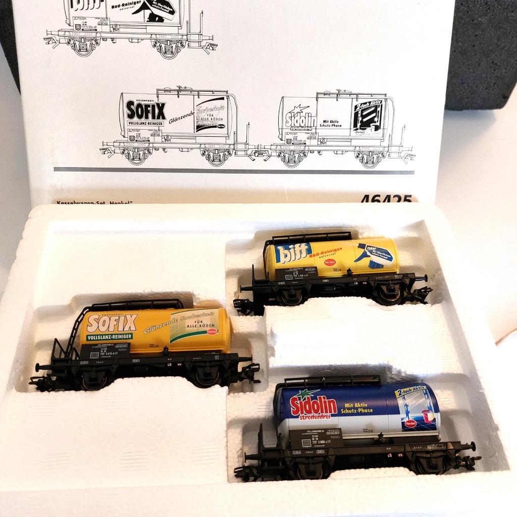 46425 MÄRKLIN HO -Ketelwagen Set Henkel 2 (E2500759), Neuf, Jg01618@telenet.be, Analogique, Enlèvement ou Envoi
