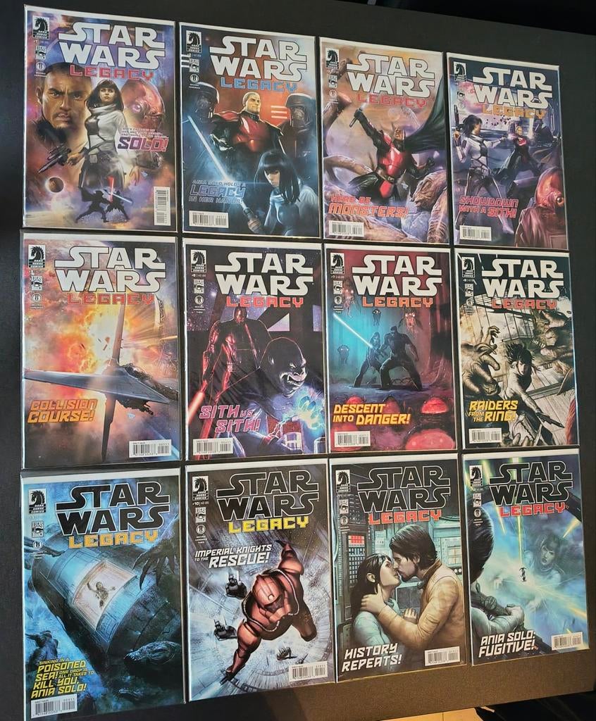 Star wars legacy comics (volledige reeks), Ophalen of Verzenden, Zo goed als nieuw, Overige typen