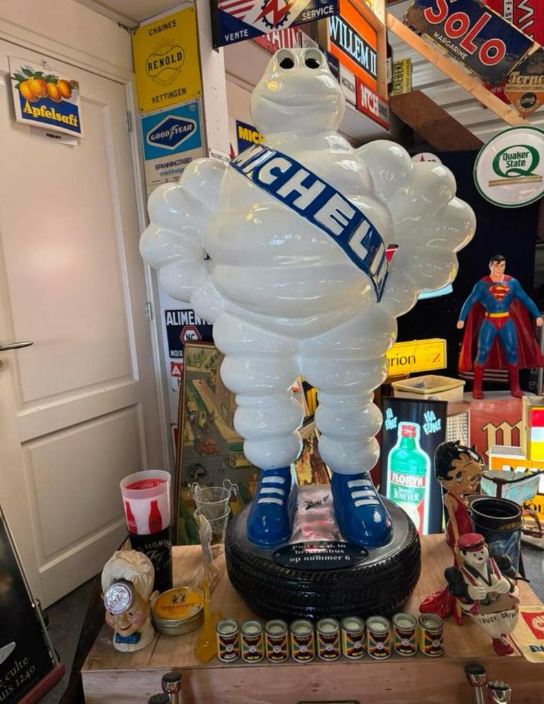 Grande image publicitaire de pneus MICHELIN, Enlèvement, Comme neuf, Panneau publicitaire