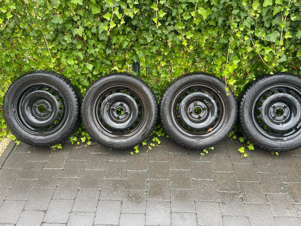 Kit Roue  Hiver  C1 Aygo 107 108 / Pneus Uniroyal  !!, 14 pouces, Pneus et Jantes, Pneus hiver, Enlèvement