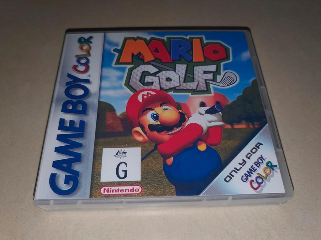 Mario Golf Game Boy Color GBC Game Case, Verzenden, Zo goed als nieuw