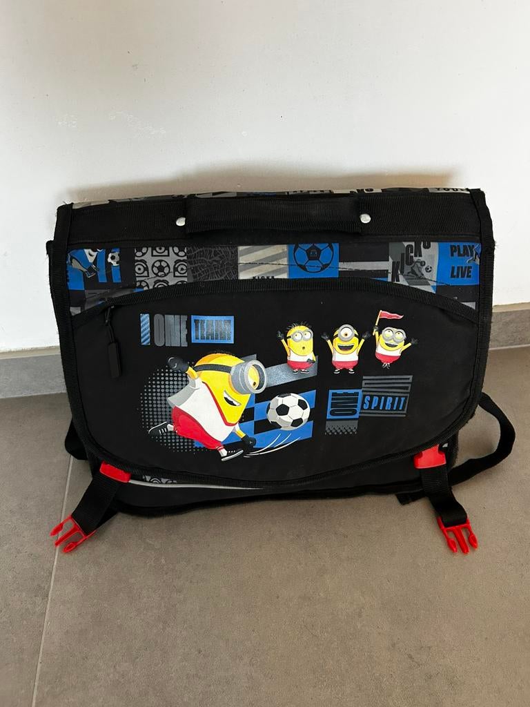 Cartable minions, Enlèvement, Utilisé