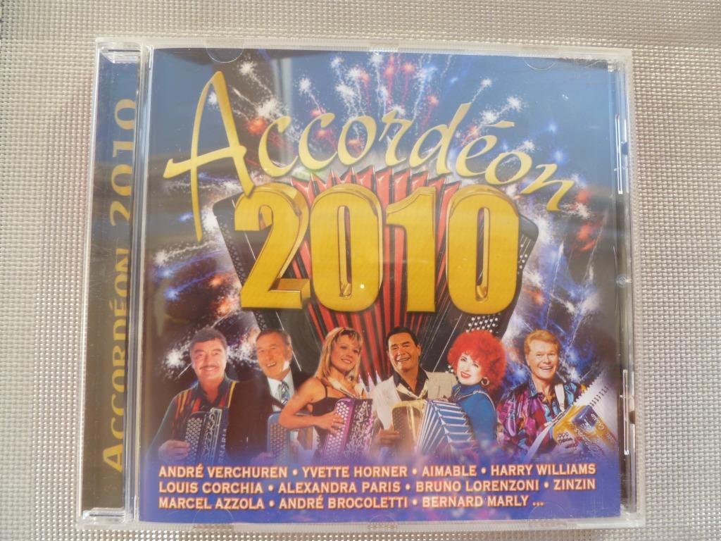 CD accordeon 2010, CD & DVD, Enlèvement ou Envoi, Comme neuf