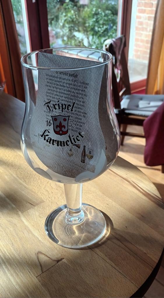 Verre 30 cl Tripel Karmeliet, Enlèvement, Neuf, Autres marques
