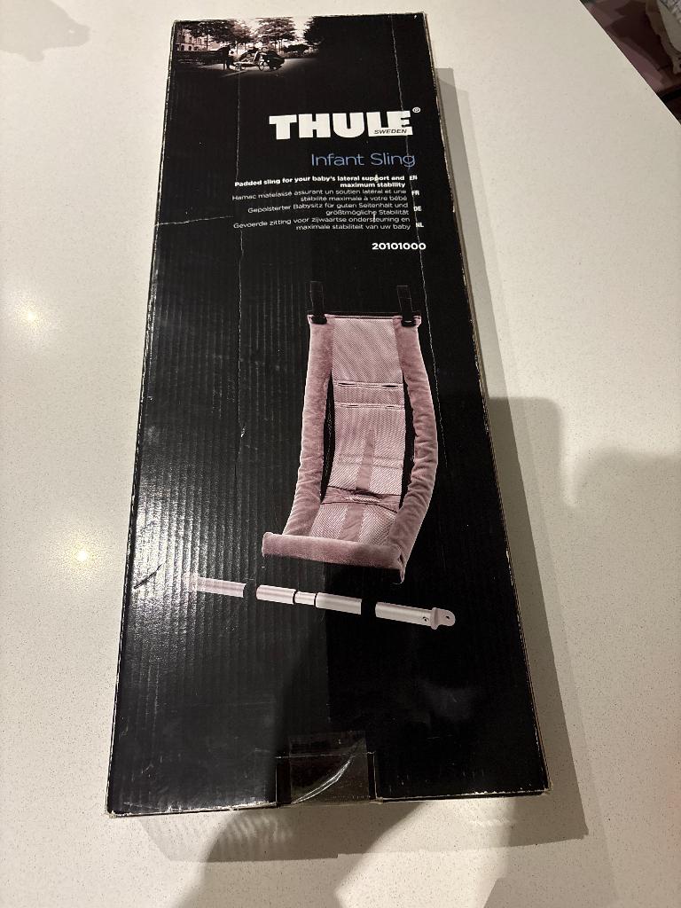 Thule Infant Sling, Vélos & Vélomoteurs, Accessoires vélo | Remorques, Enlèvement ou Envoi, Utilisé, Remorque pour enfant, Thule