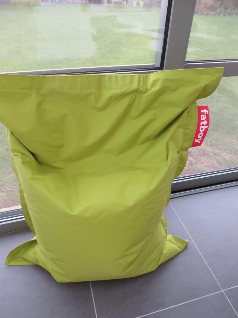 pouf Fatboy Junior, Enlèvement, Comme neuf, Vert, Pouf