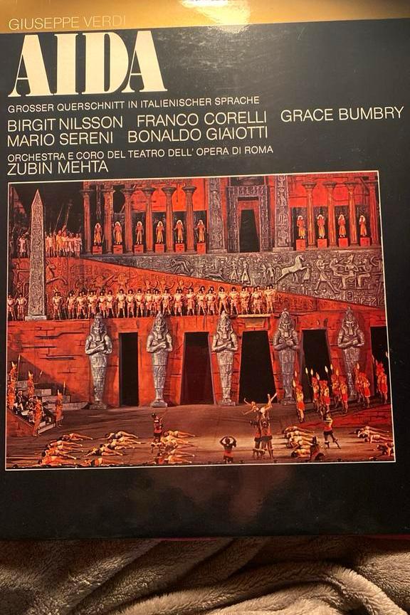 OPÉRETTE ITALIENNE AIDA LONGPLAY RECORD EN PARFAIT ÉTAT !, CD & DVD, Vinyles | Classique, Comme neuf, Enlèvement ou Envoi