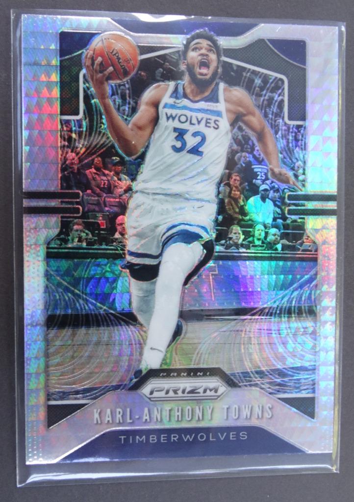 2019-20 NBA Prizm "Flash prizm" Karl Anthony Towns #161, Verzenden, Nieuw, Overige typen