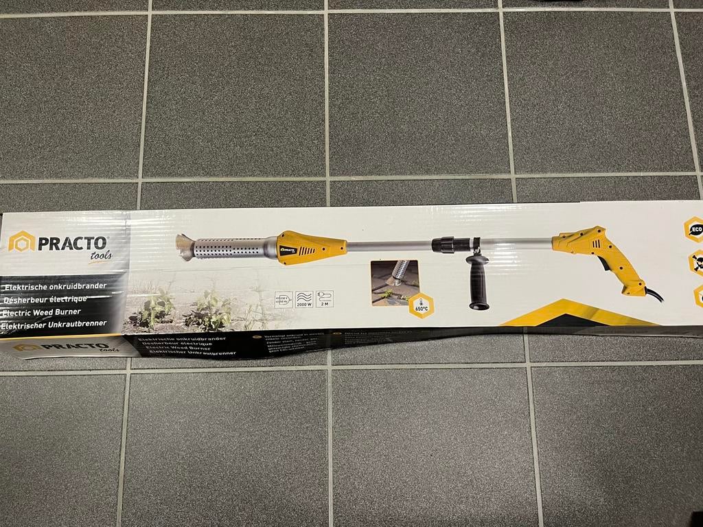 Practo onkruidbrander - 2000W, Ophalen of Verzenden, Nieuw, Onkruidbestrijding