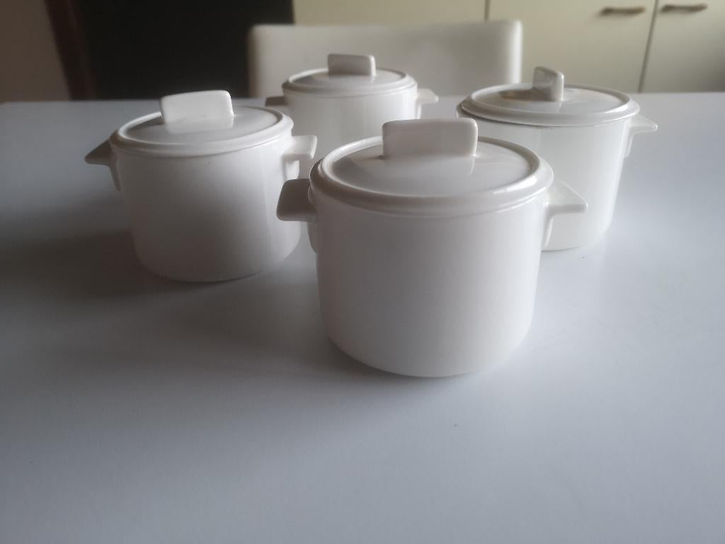 Stoofpotjes/ ovenschoteltjes met deksel – 5 € voor 4, Ophalen of Verzenden