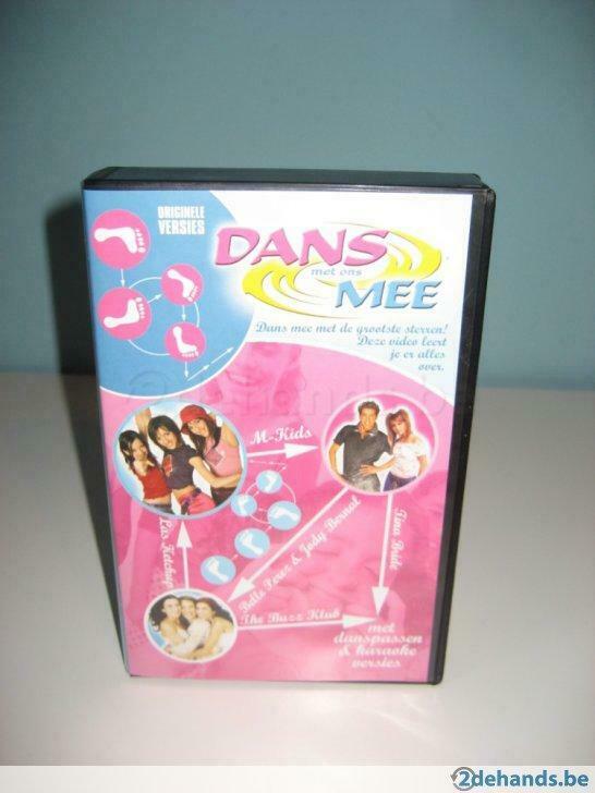 Videocassette 'Dans mee', Alle leeftijden, Boxset, Ophalen of Verzenden, Zo goed als nieuw