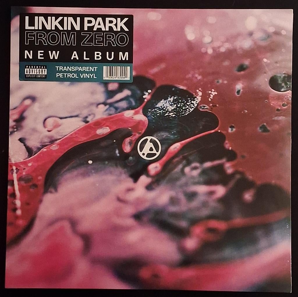 LP Linkin Park - From Zero (Transparent Petrol Vinyl) Sealed, Cd's en Dvd's, Vinyl | Rock, Nieuw in verpakking, 12 inch, Ophalen of Verzenden