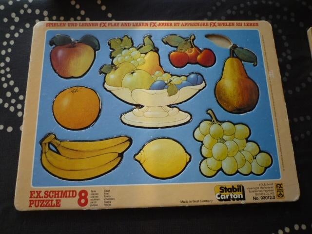 kinderpuzzels, Ophalen, Gebruikt, Van hout, Minder dan 10 stukjes