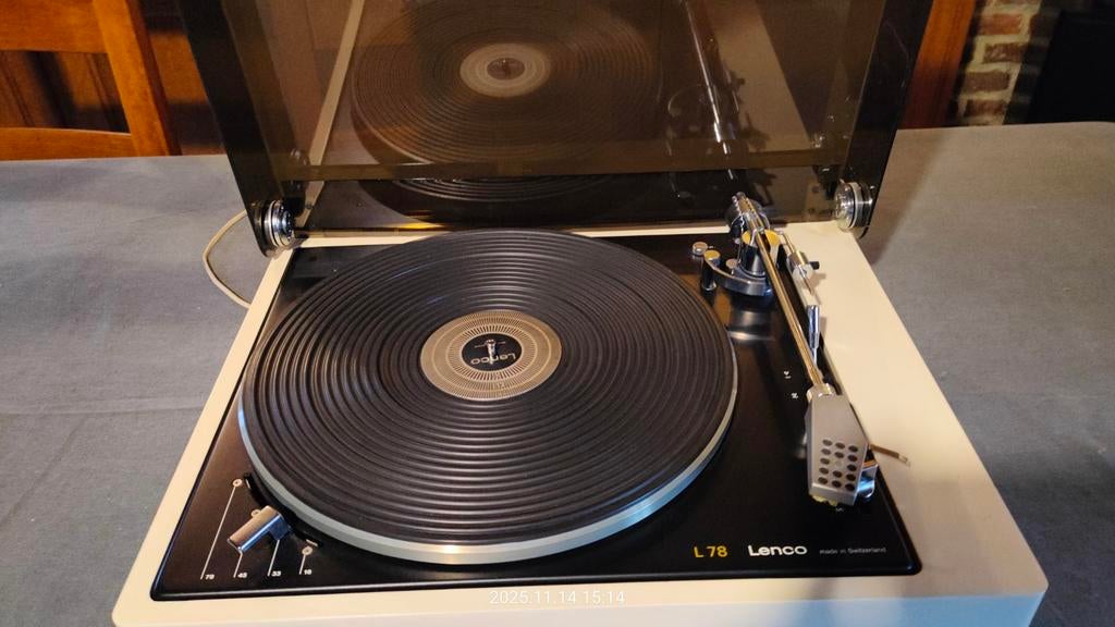 Platenspeler Lenco L78 in originele staat., Ophalen, Zo goed als nieuw, Platenspeler