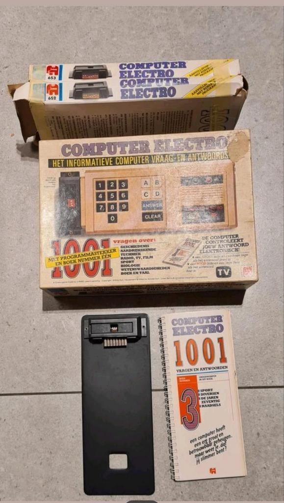 JUMBO COMPUTER ELECTRO 1979, Ophalen of Verzenden