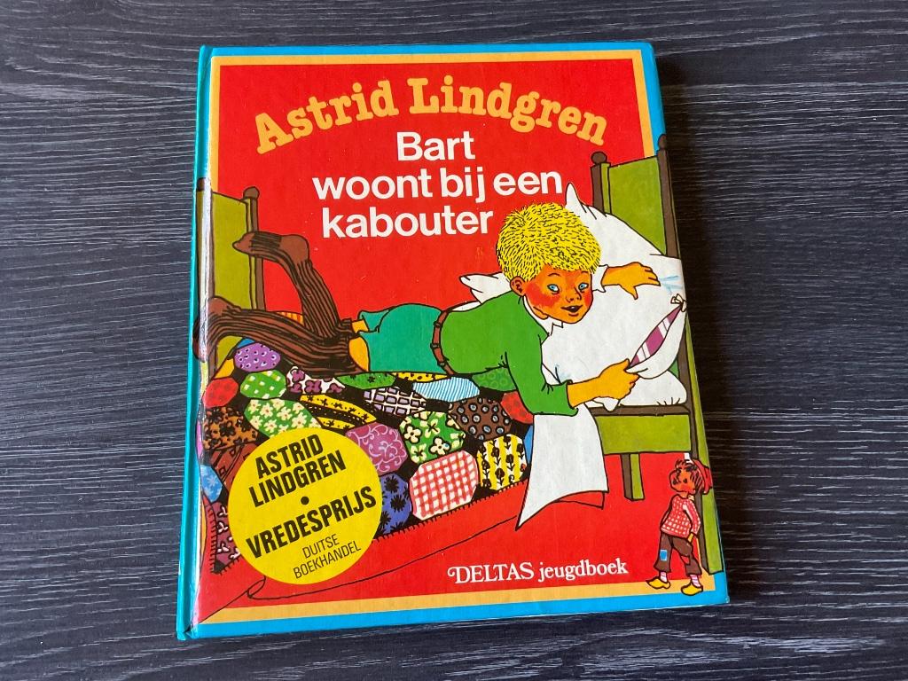 Vintage boek Astrid Lindgren Bart woont bij een kabouter, Ophalen of Verzenden, Gelezen, Astrid Lindgren