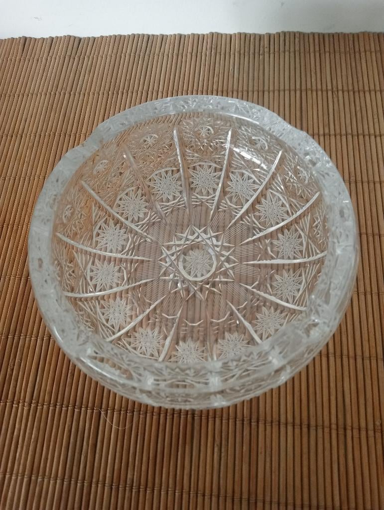 Kristal asbak 1970, Ophalen of Verzenden