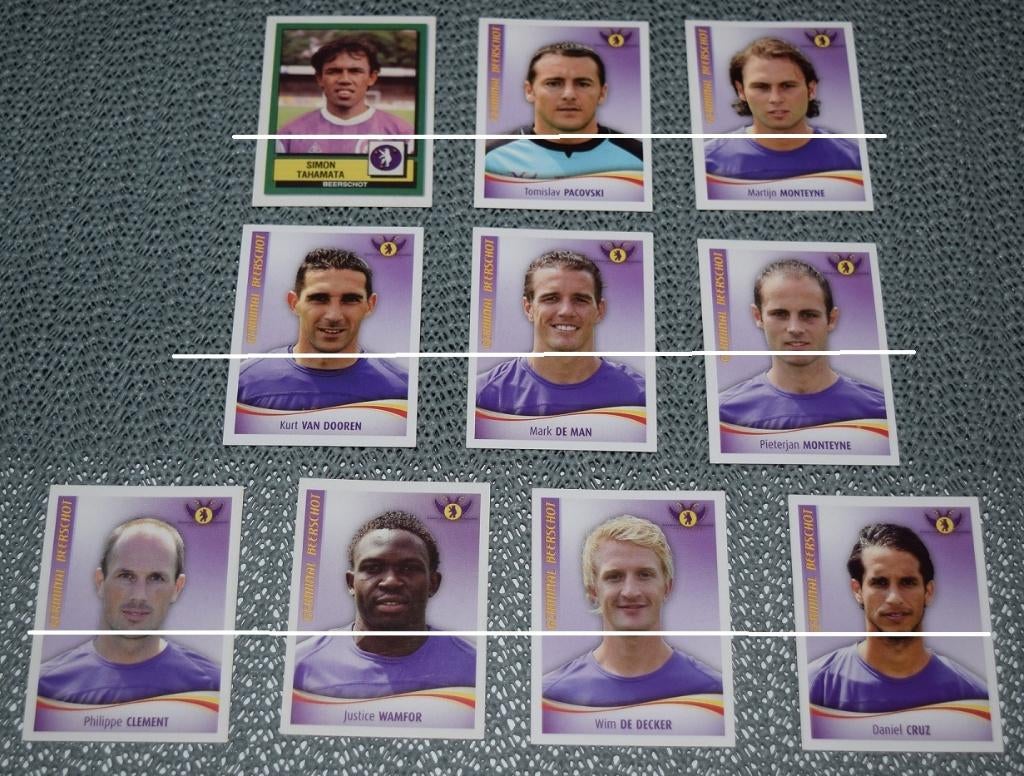 Panini Football 2010 Beerschot / 10 stickers, Verzamelen, Ophalen of Verzenden, Nieuw, Poster, Plaatje of Sticker