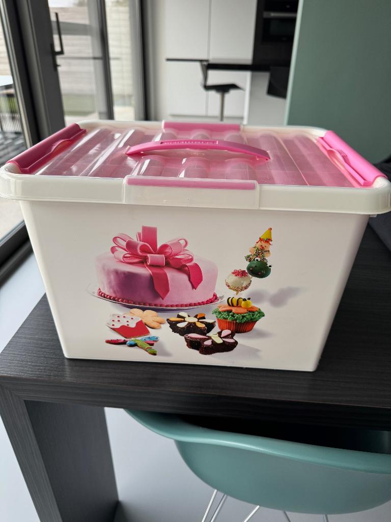 opbergbox van Sunware Q-Line Fun baking 22 liter, Ophalen