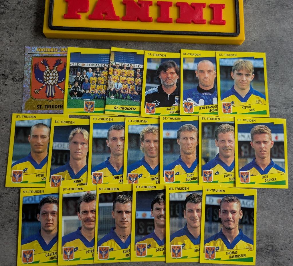 Panini FOOTBALL 98 19 STICKERS 1998 SINT TRUIDEN  VOETBAL, Ophalen of Verzenden, Nieuw