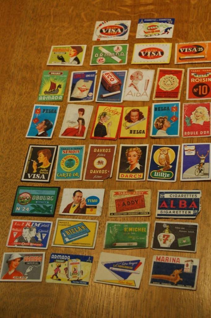 Publicité boîte d'allumettes - Cigarettes Belga Tabac, Collections, Enlèvement ou Envoi, Utilisé, Boîtes ou marques d'allumettes