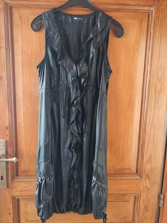 Zwart feestjurkje Didi maat M, Kleding | Dames, Maat 38/40 (M), Zwart, Didi, Ophalen of Verzenden