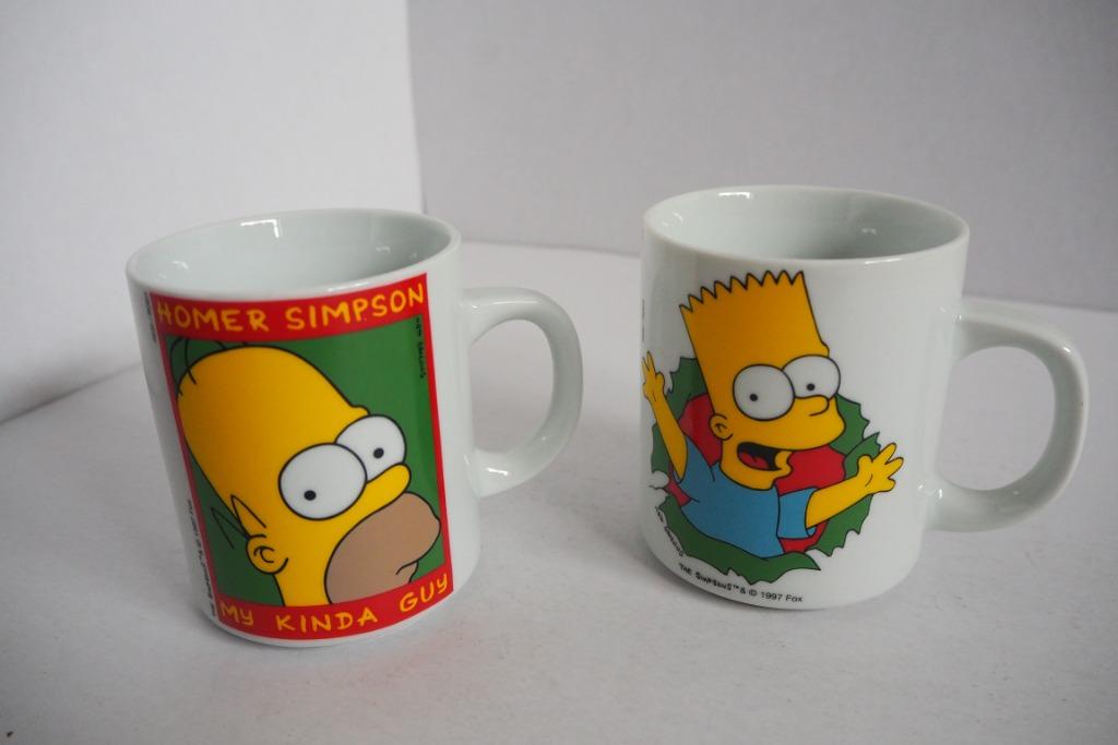 Simpsons tassen, Verzamelen, Ophalen of Verzenden, Overige figuren, Zo goed als nieuw, Gebruiksvoorwerp