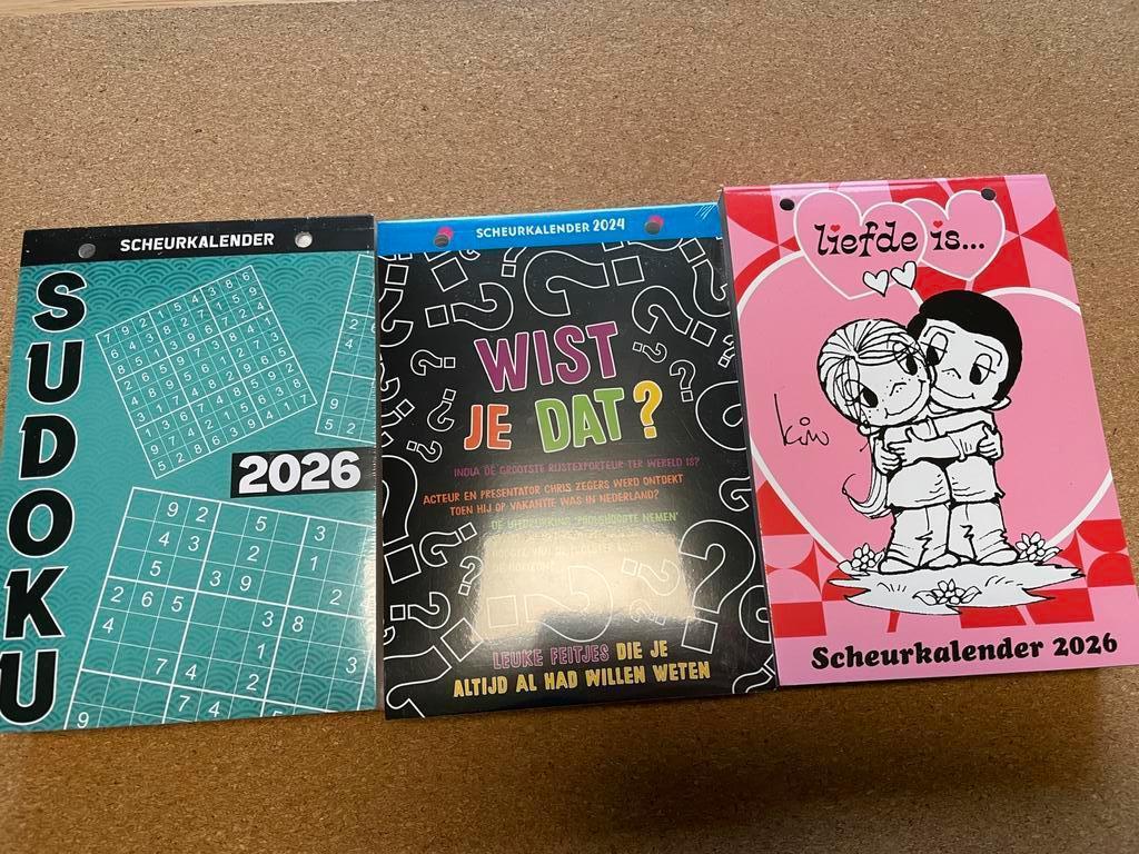 Scheurkalender NIEUW 2026, Boeken, Verzenden, Nieuw, Overige onderwerpen
