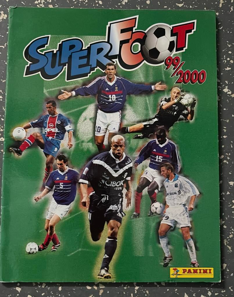 Panini superfoot 99/2000 compleet excellente staat, Ophalen of Verzenden, Zo goed als nieuw