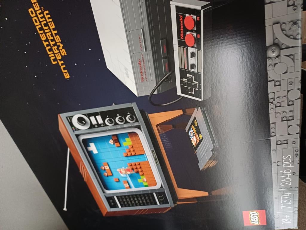 Système de divertissement LEGO. Nintendo 71374. Fabriqué ave, Enlèvement, Lego