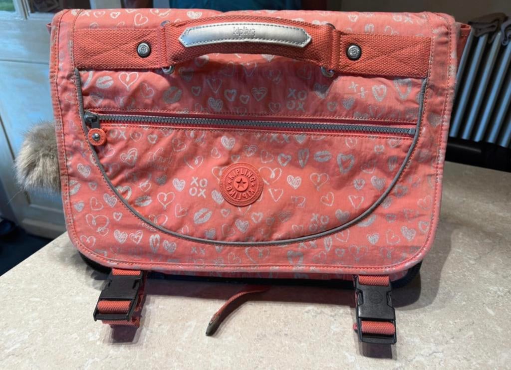 sacoche Kipling, 30 à 40 cm, Rose, Enlèvement, Utilisé