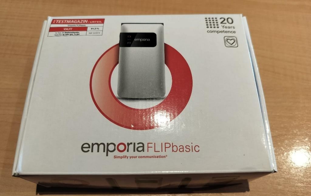 Emporia Flip basic, Ophalen of Verzenden, Nieuw, Geen camera, Inklapmodel