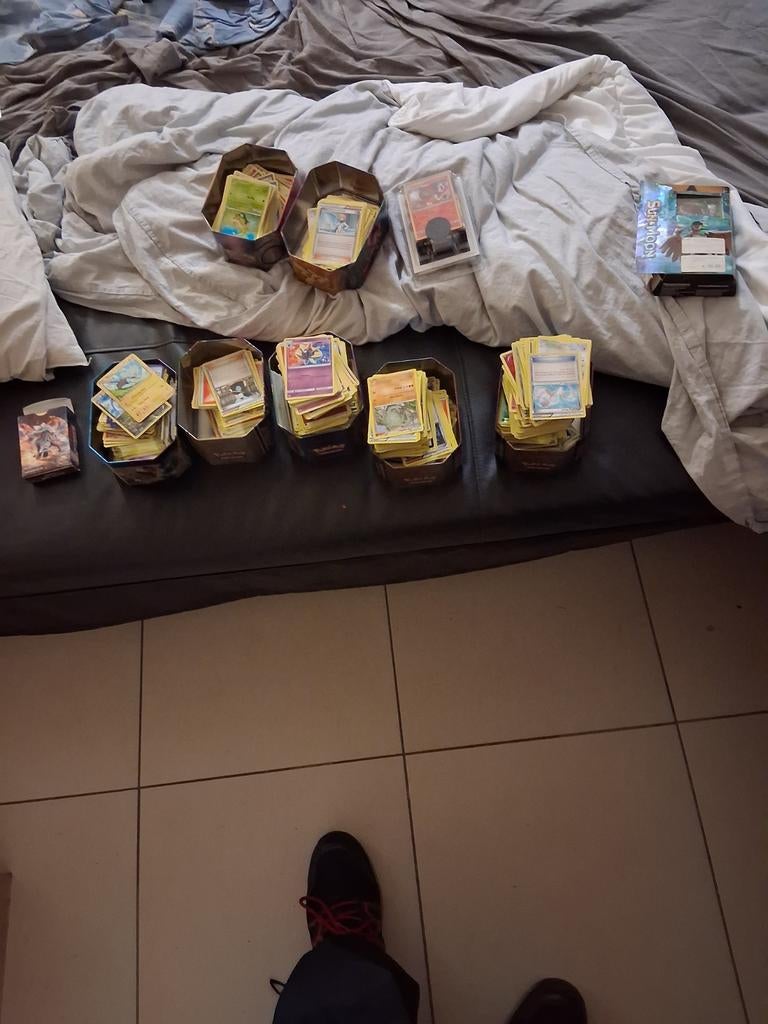 Pokemon kaarten, Enlèvement