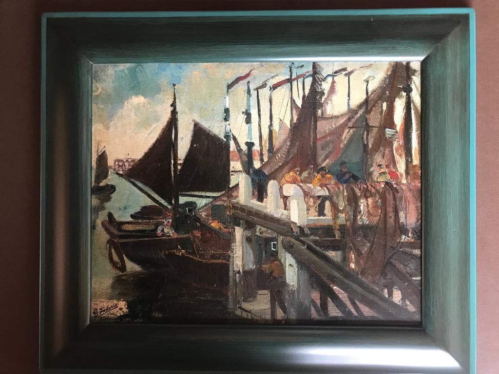 « port de Zeebruges » - Georges Frédéric, Enlèvement