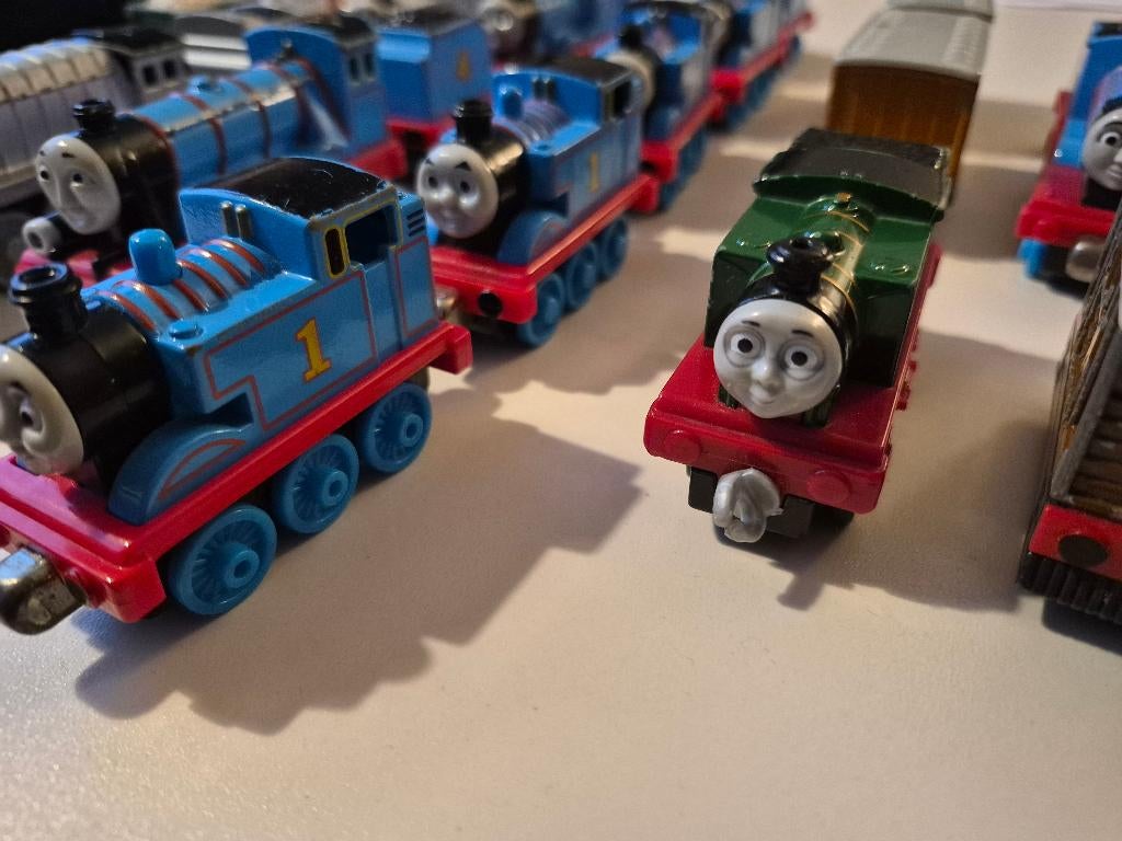 Thomas de Trein locomotieven en wagons, Ophalen of Verzenden, Gebruikt