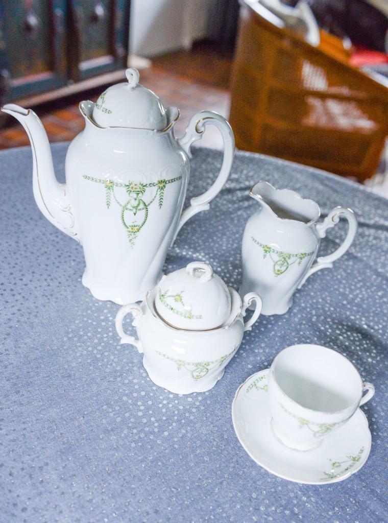 Koffieservies antiek, Ophalen, Overige typen, Zo goed als nieuw, Overige stijlen