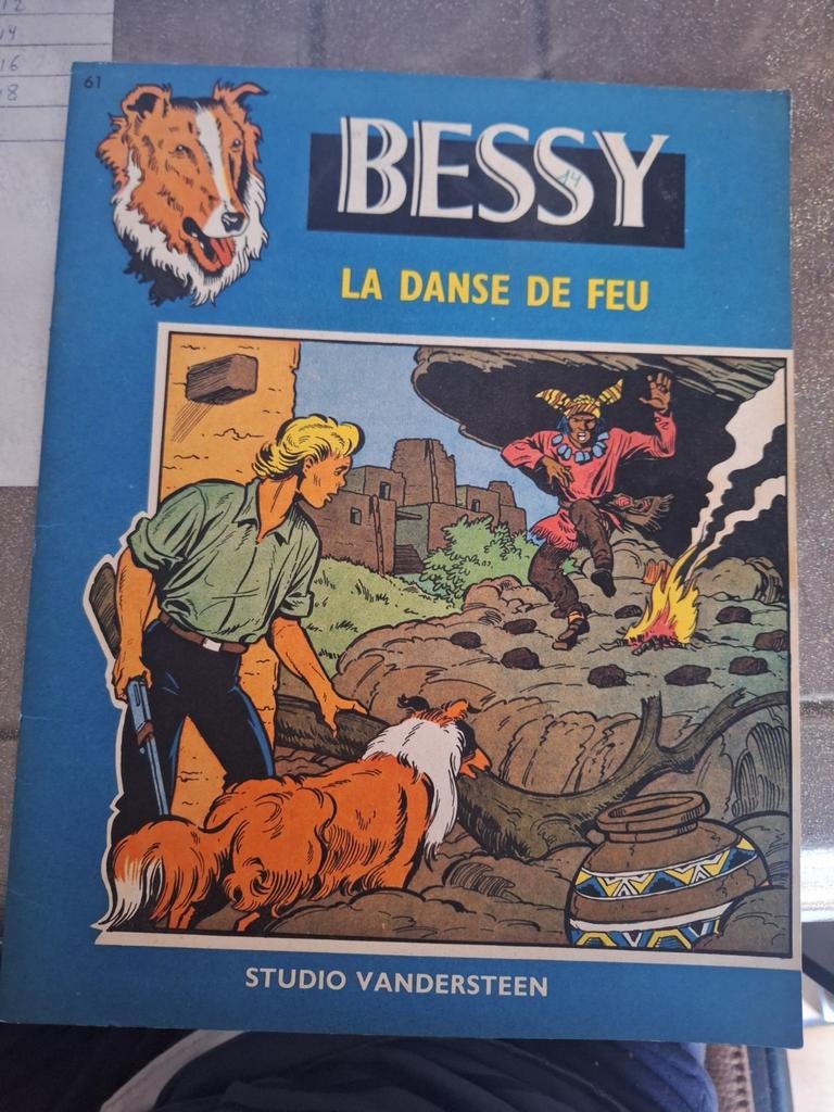 bessy 61 la danse de feu, Livres, BD, Comme neuf, Enlèvement ou Envoi
