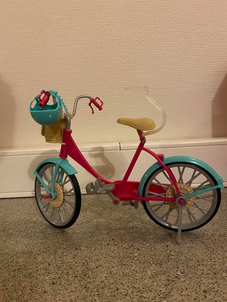 Barbie fiets met helm, Ophalen, Nieuw