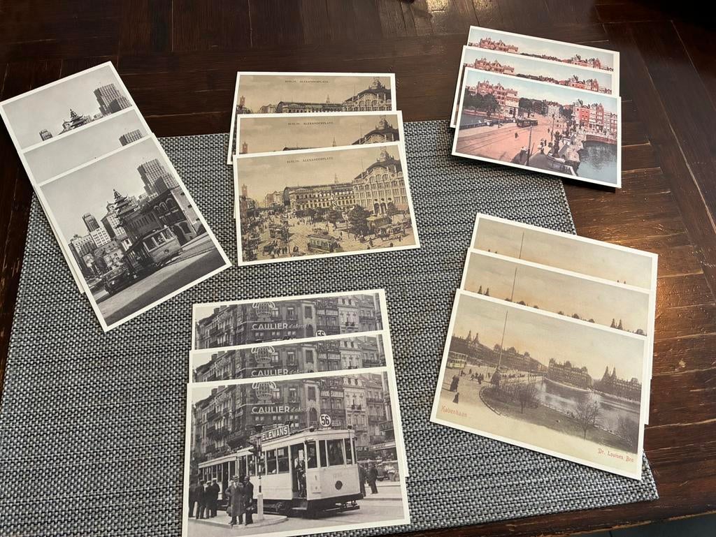 collection cartes postales éditions atlas tram, Ophalen, 1980 tot heden, Ongelopen, Voertuig
