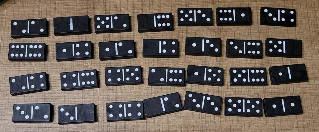 Dominospel: 28 blokjes, Enlèvement ou Envoi, Utilisé