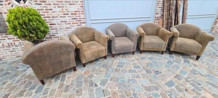 🤡🙉💯CLUB ZETELS 100% zuiver leder!LEES TEXT AUB 161€€€X/ST, Ophalen, Landelijk/ modern, Eenpersoons, Nieuw