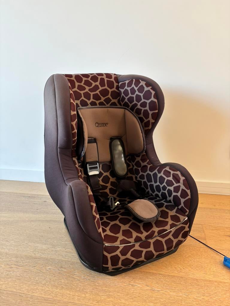 Quax Leopard Autostoel (geen IsoFix), Kinderen en Baby's, Autostoeltjes, 0 t/m 10 kg, Overige merken, Gebruikt, Autogordel