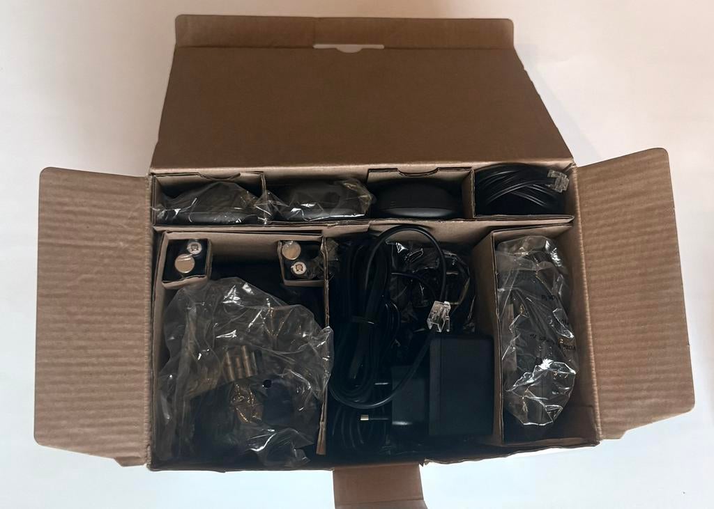 Téléphone fixe avec répondeur + deux combinés, Enlèvement ou Envoi, 2 combinés, À Faible Émission d'Ondes