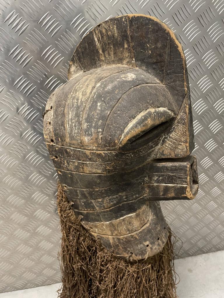 Kifwebe Songye masker met basis, Ophalen of Verzenden
