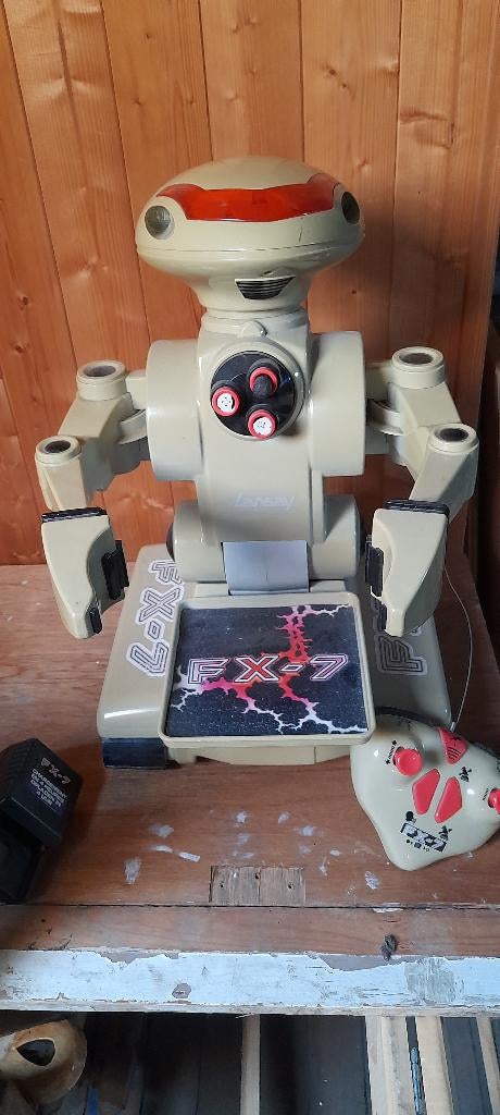 Robot vintage lanzay fx-7, Enlèvement, Utilisé