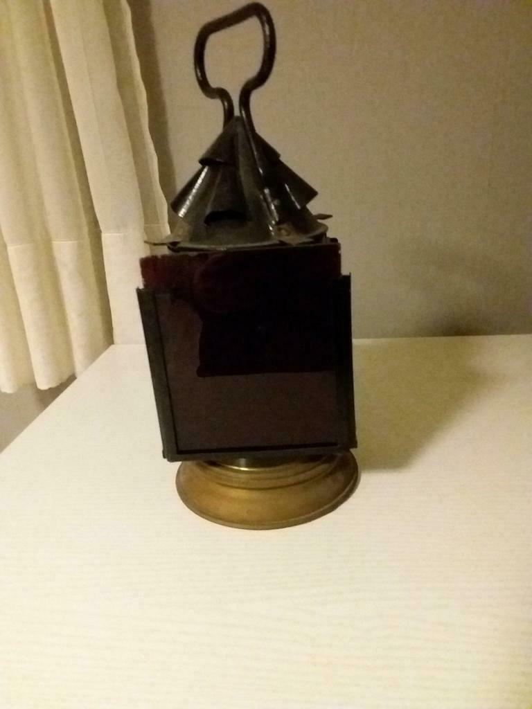 Seinlamp, treinlamp, Enlèvement, Utilisé