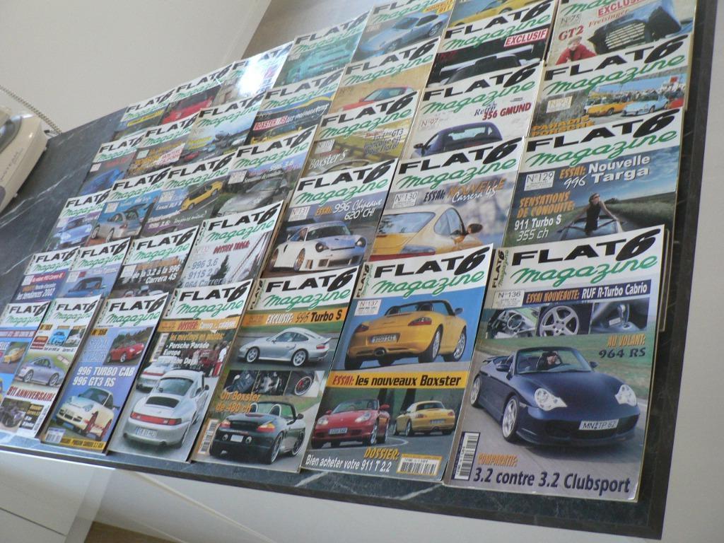 Flat 6 magazine tijdschriften porsche Taal Frans, Enlèvement, Utilisé, Porsche