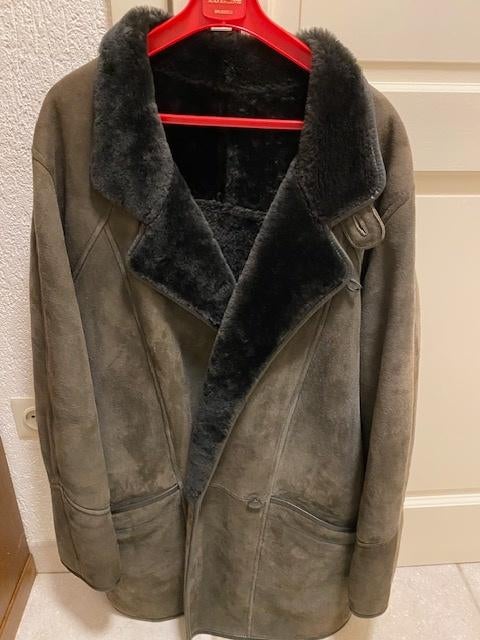 Heren winterjas in daim, nieuw, Kleding | Heren, Jassen | Winter, Ophalen, Nieuw, Maat 52/54 (L), Bruin