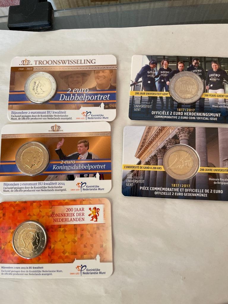 2 euro herdenkingsmunten, Ophalen of Verzenden, België, 2 euro
